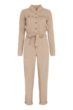 Load image into Gallery viewer, Long denim jumpsuit
