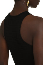 Load image into Gallery viewer, Crop top with jacquard logo
