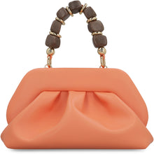 Load image into Gallery viewer, Tia Wood Stones clutch
