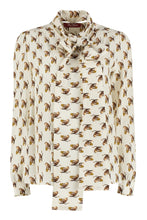 Load image into Gallery viewer, Tolmin printed silk shirt
