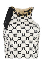 Load image into Gallery viewer, Off-shoulders crepe-de-chine top
