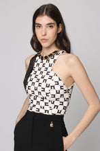 Load image into Gallery viewer, Off-shoulders crepe-de-chine top
