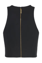 Load image into Gallery viewer, Off-shoulders crepe-de-chine top
