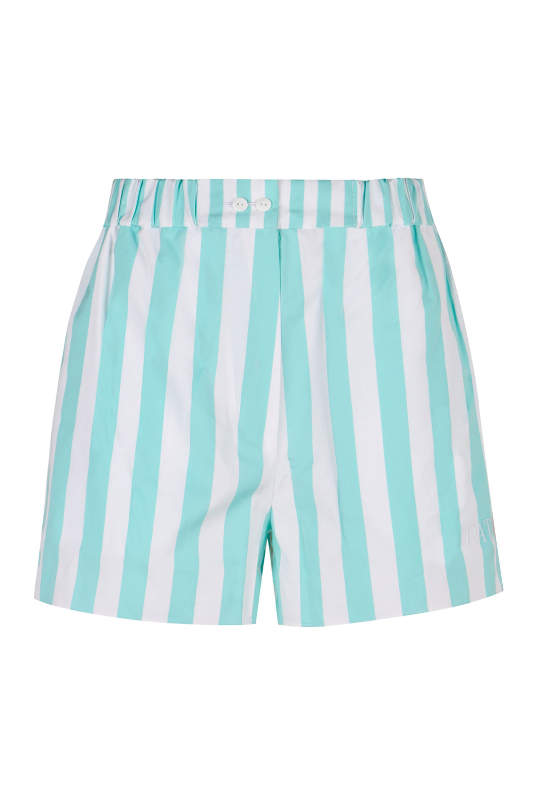 Printed cotton shorts