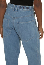 Load image into Gallery viewer, Denim cargo trousers
