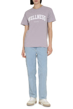 Load image into Gallery viewer, Wellness Ivy printed cotton T-shirt
