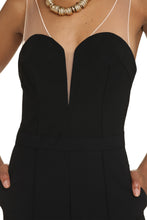Load image into Gallery viewer, Long jumpsuit with sweetheart neckline
