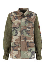 Load image into Gallery viewer, Knitted sleeves jacket
