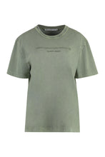 Load image into Gallery viewer, Cotton crew-neck T-shirt

