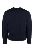 Load image into Gallery viewer, Logo detail cotton cardigan
