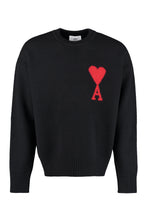 Load image into Gallery viewer, Intarsia crew-neck sweater
