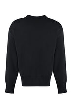 Load image into Gallery viewer, Intarsia crew-neck sweater
