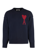 Load image into Gallery viewer, Crew-neck wool sweater
