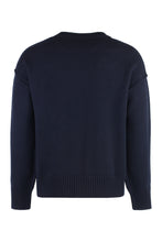 Load image into Gallery viewer, Crew-neck wool sweater
