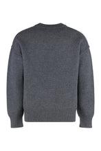 Load image into Gallery viewer, Sweater with round neck in wool
