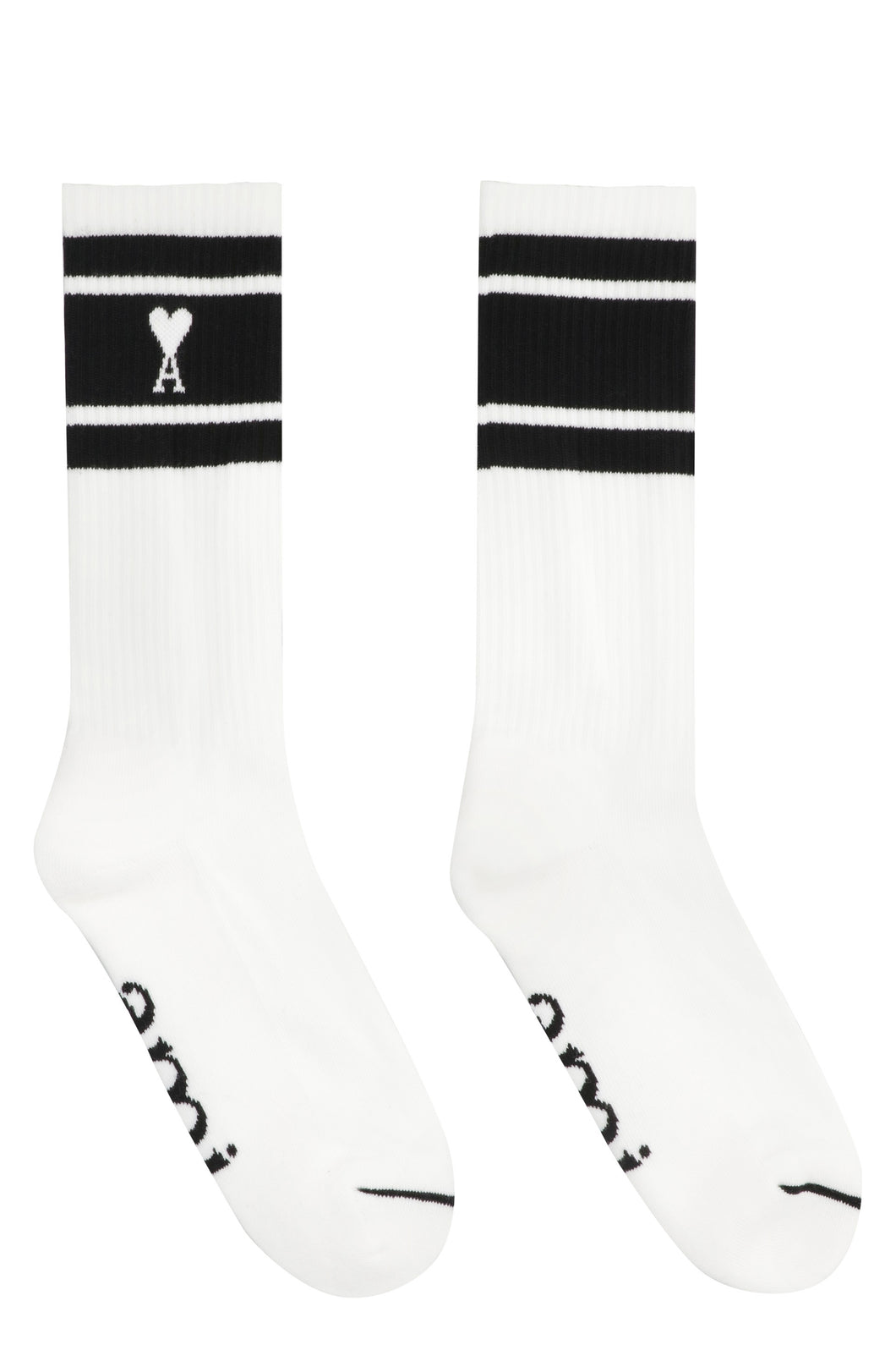 Cotton socks with logo