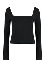 Load image into Gallery viewer, Long sleeve stretch cotton t-shirt
