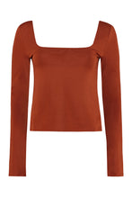 Load image into Gallery viewer, Long sleeve stretch cotton t-shirt
