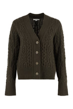 Load image into Gallery viewer, Wool and cashmere cardigan
