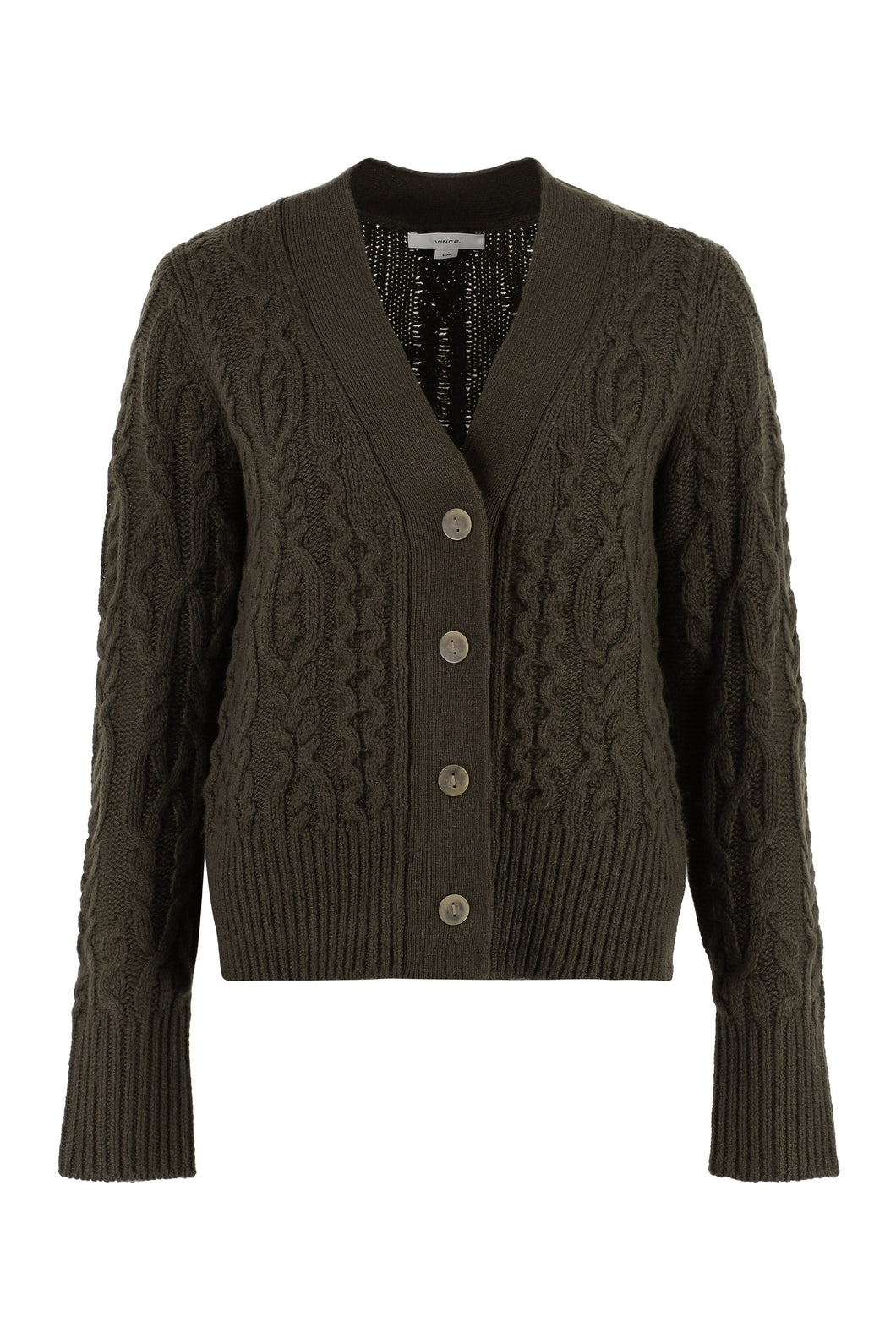 Wool and cashmere cardigan