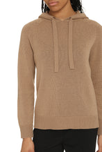 Load image into Gallery viewer, Virgola knitted hoodie
