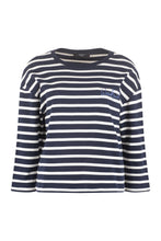 Load image into Gallery viewer, Vistola striped cotton t-shirt
