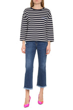 Load image into Gallery viewer, Vistola striped cotton t-shirt
