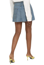 Load image into Gallery viewer, Cover denim mini skirt
