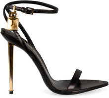 Load image into Gallery viewer, Heeled leather sandals
