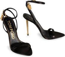 Load image into Gallery viewer, Heeled leather sandals
