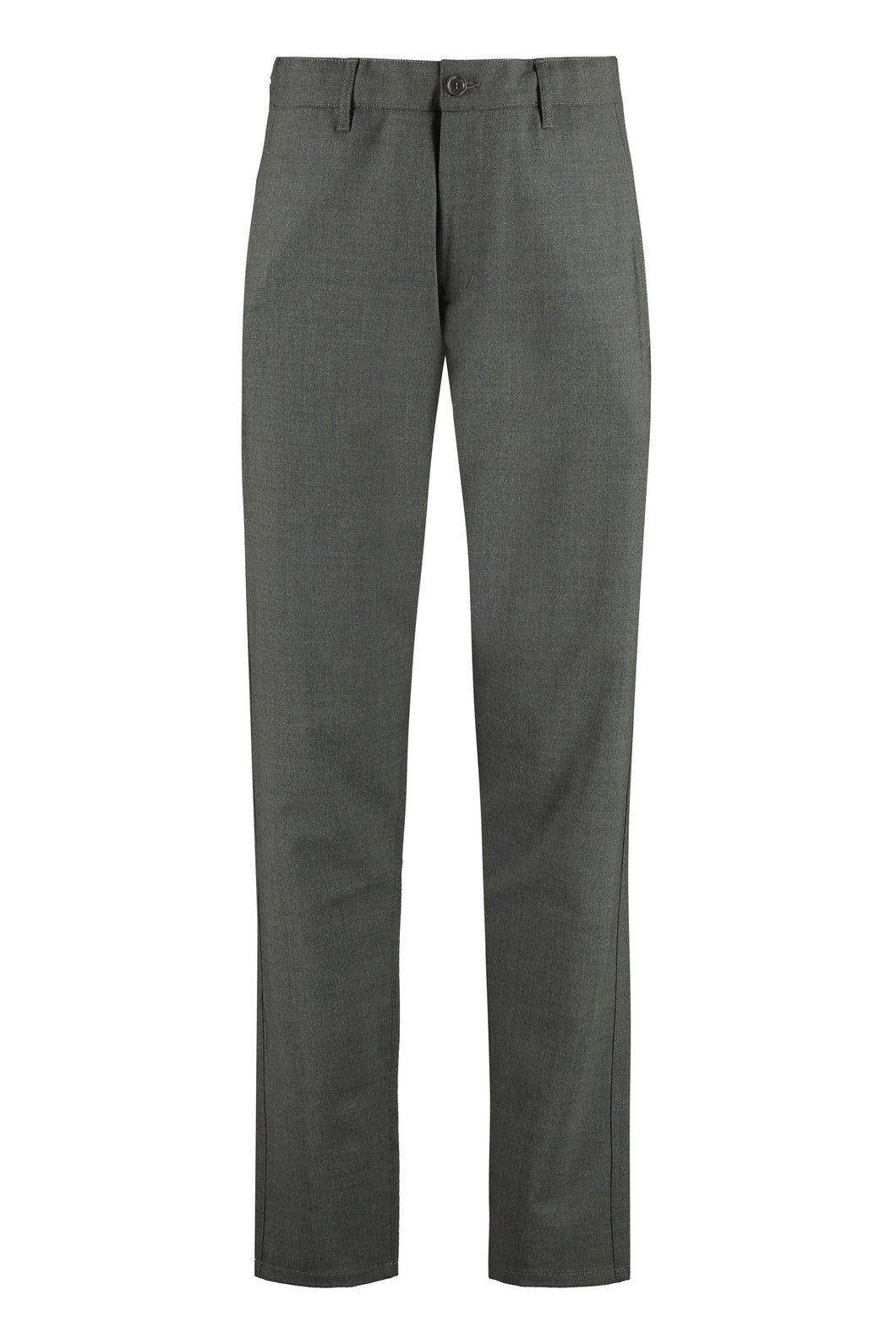 Wool blend trousers