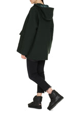 Load image into Gallery viewer, Hooded cloth coat
