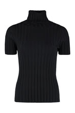 Load image into Gallery viewer, Ribbed turtleneck sweater
