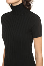 Load image into Gallery viewer, Ribbed turtleneck sweater
