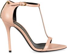 Load image into Gallery viewer, Heeled leather sandals
