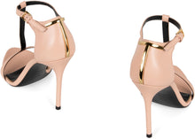 Load image into Gallery viewer, Heeled leather sandals
