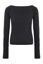 Load image into Gallery viewer, Long sleeve crop top
