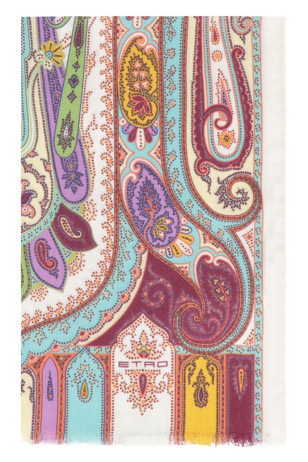 Cashmere and silk blend scarf