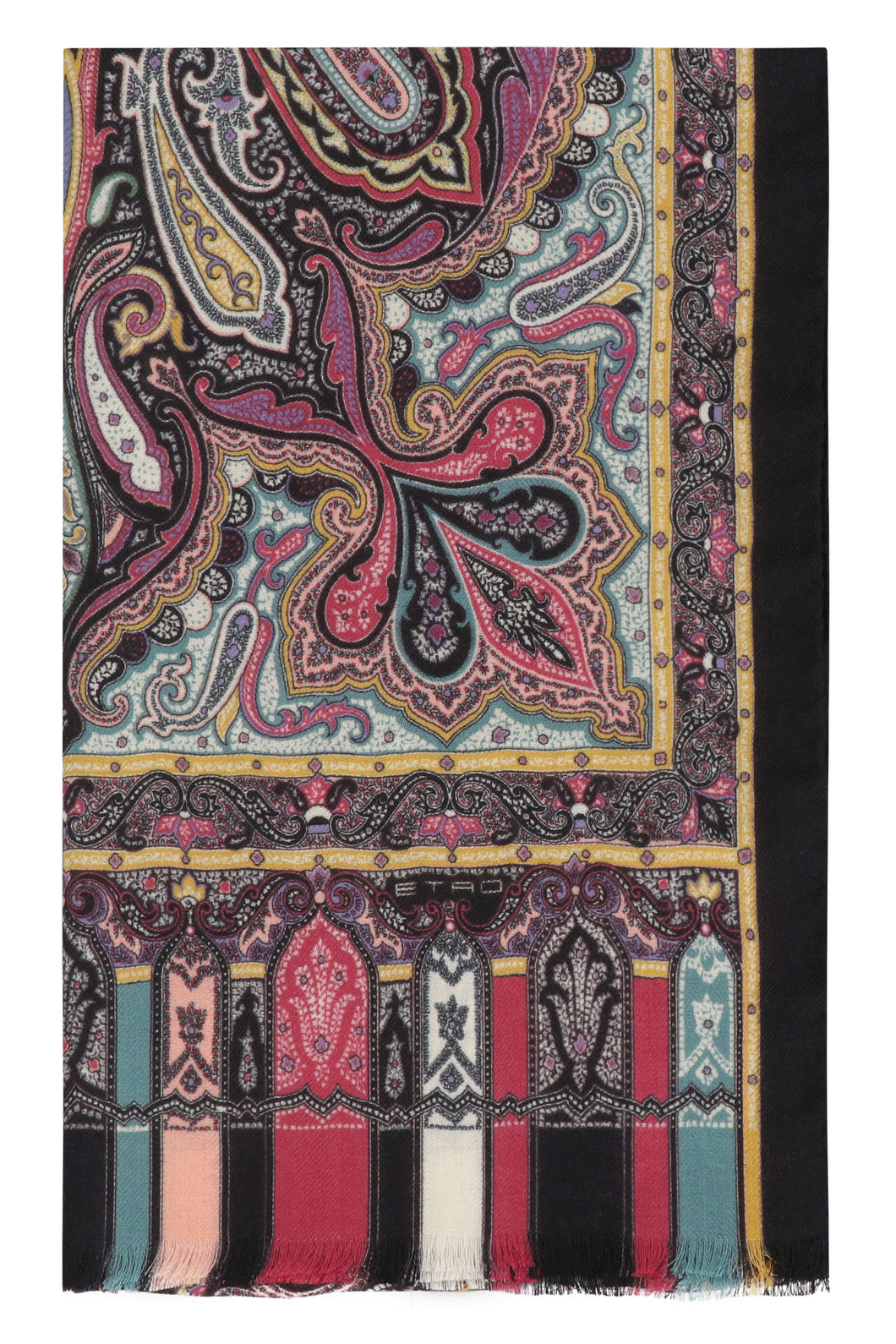 Cashmere and silk blend scarf