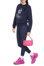 Load image into Gallery viewer, Embroidered logo crew-neck sweatshirt
