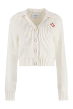Load image into Gallery viewer, Wool and cashmere cardigan
