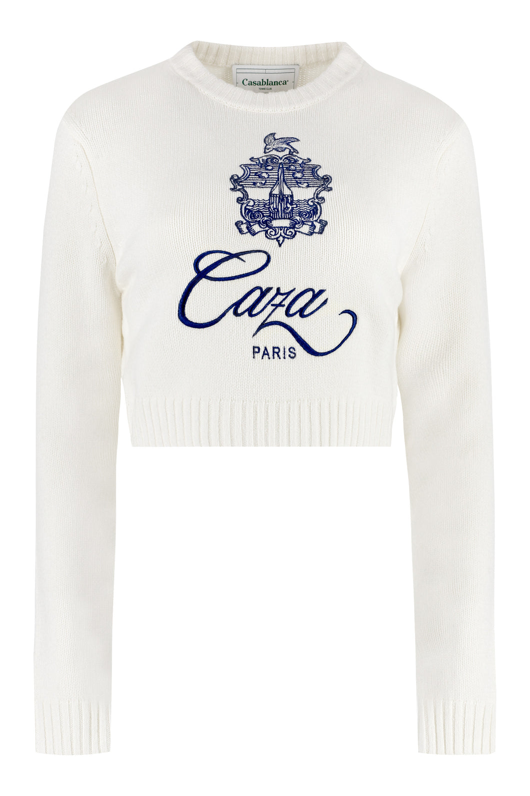 Wool and cashmere sweater