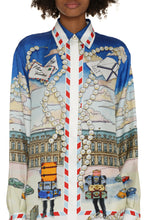 Load image into Gallery viewer, Printed silk shirt
