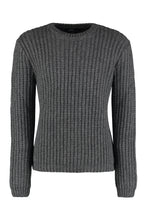 Load image into Gallery viewer, Ribbed crew-neck sweater
