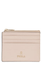 Load image into Gallery viewer, Furla Camelia leather card holder
