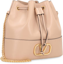 Load image into Gallery viewer, VLogo Signature Leather bucket bag
