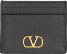 Load image into Gallery viewer, Vlogo Signature Leather card holder
