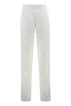 Load image into Gallery viewer, Flared viscose trousers
