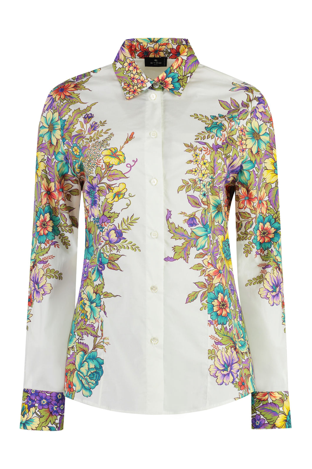 Printed cotton shirt