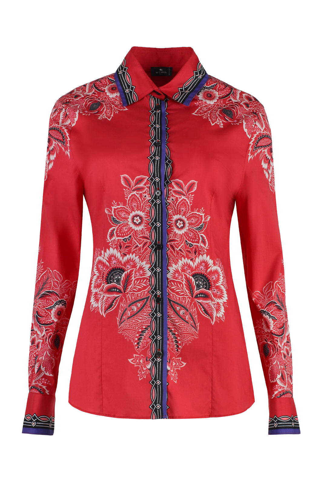 Printed cotton shirt